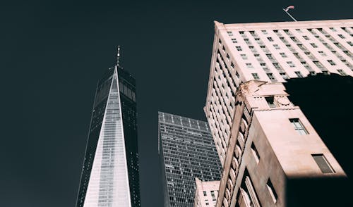 Low Angle Photo of Buildings