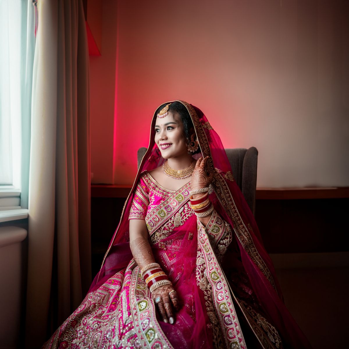 Woman in Traditional Dress Posing in Room · Free Stock Photo