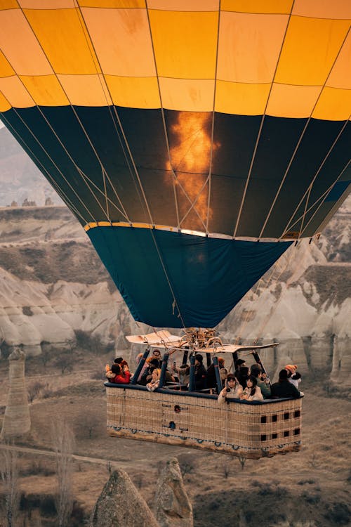 Hot Air Balloon Flying in Cappadocia