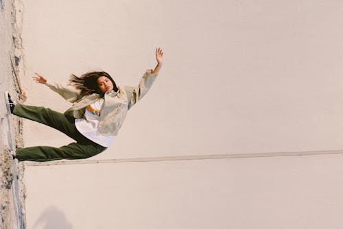 Woman Posing Sideways