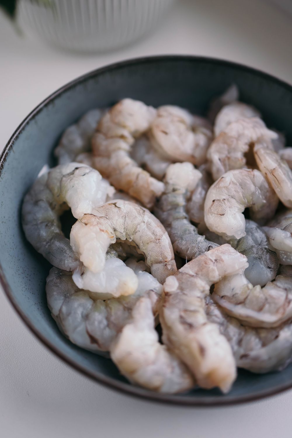 Headless Shell On Black Tiger Shrimp