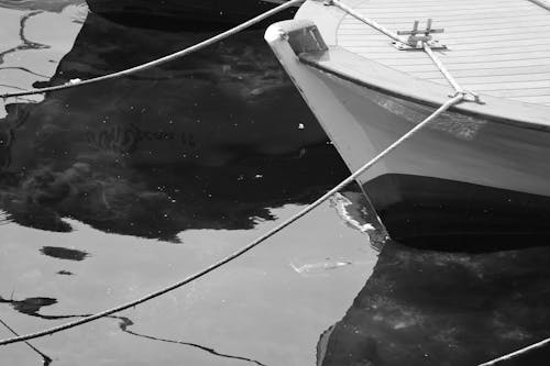 Ingyenes stockfotó amatőr fényképezés, fekete-fehér, hajóm csónak témában