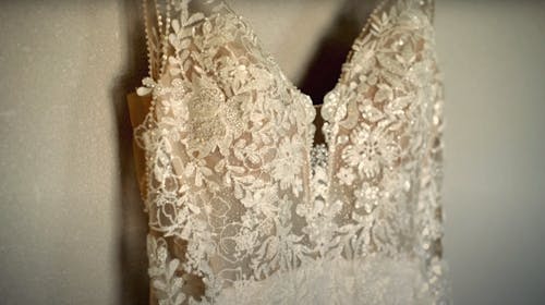 wedding dress details