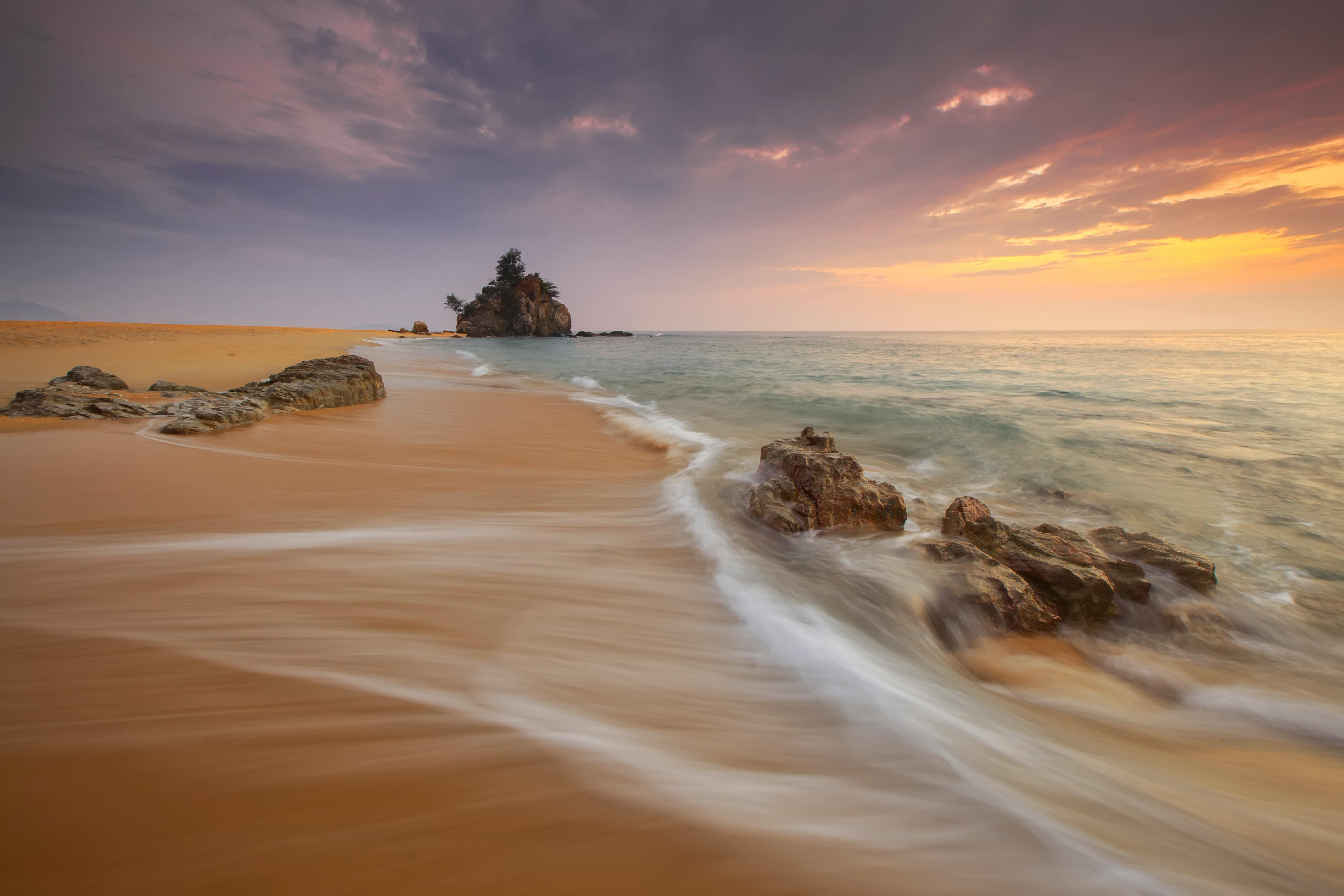 beautiful beach landscape photography