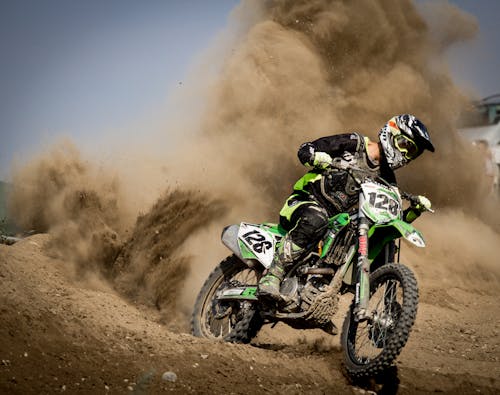 คลังภาพถ่ายฟรี ของ motorcross, การกระทำ, การแข่งขัน