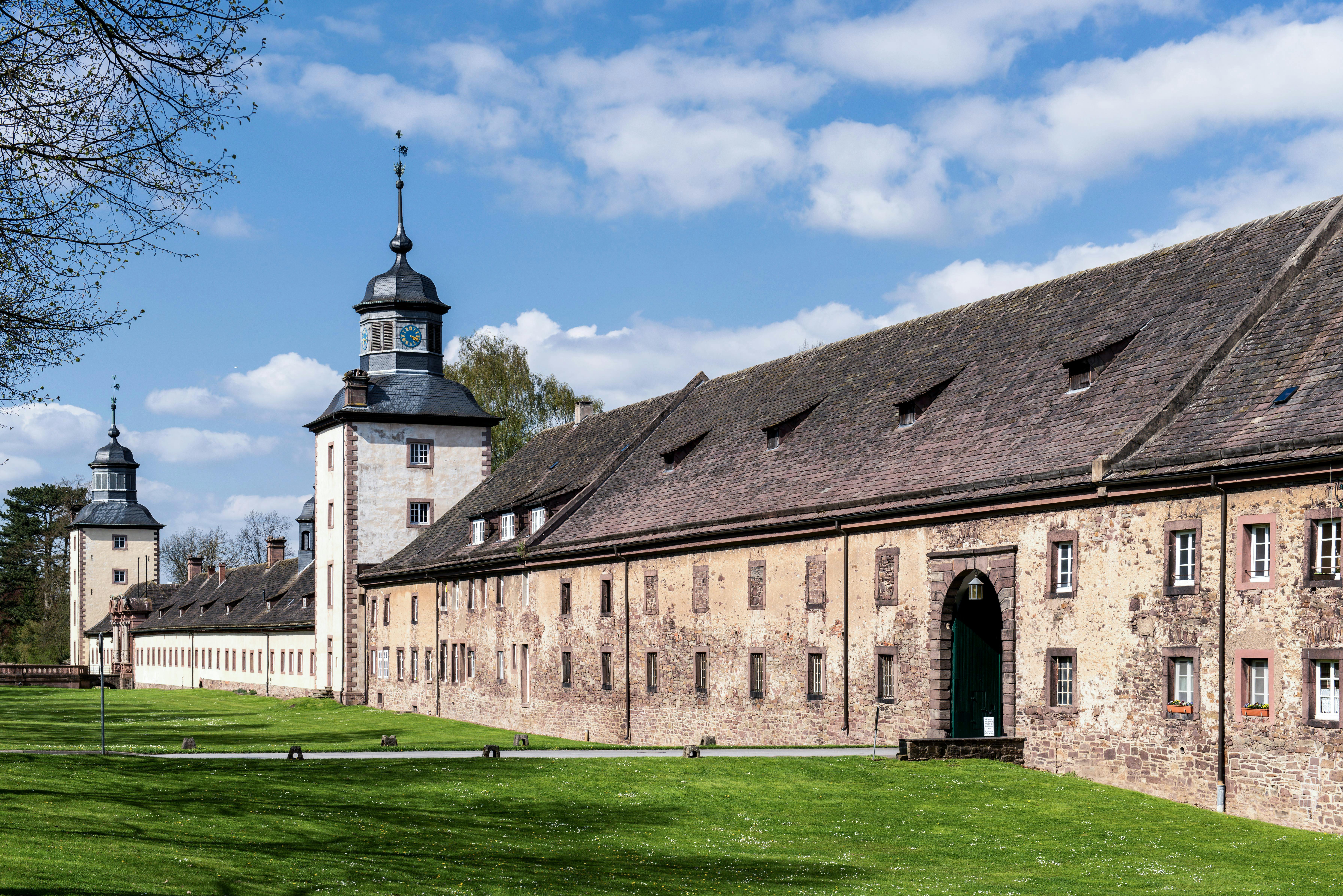 castle schloss corvey in hoxter germany