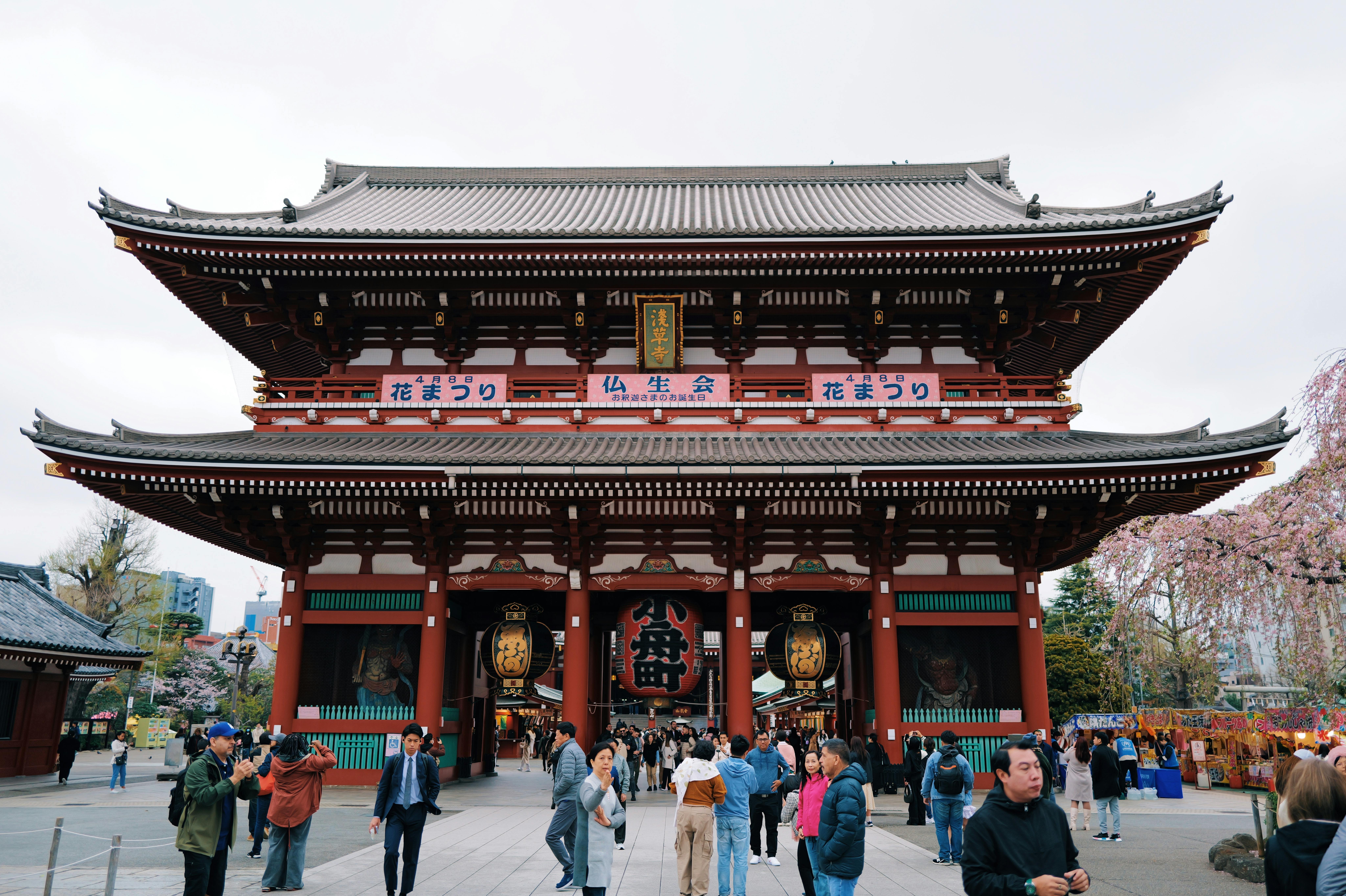 Landmarks in Asakusa