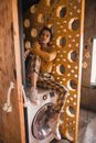 Photo of Woman Wearing Yellow Sweater