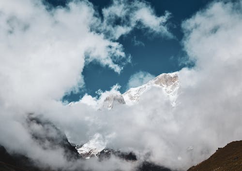 Mountain And Clouds