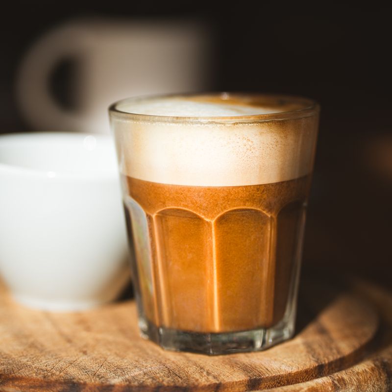 Activated Charcoal Oat Milk Latte