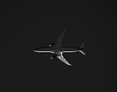 Silhouette of Airplane