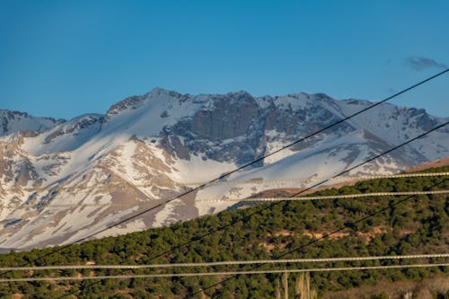 Gratis stockfoto met bergketen, plateau, sneeuw