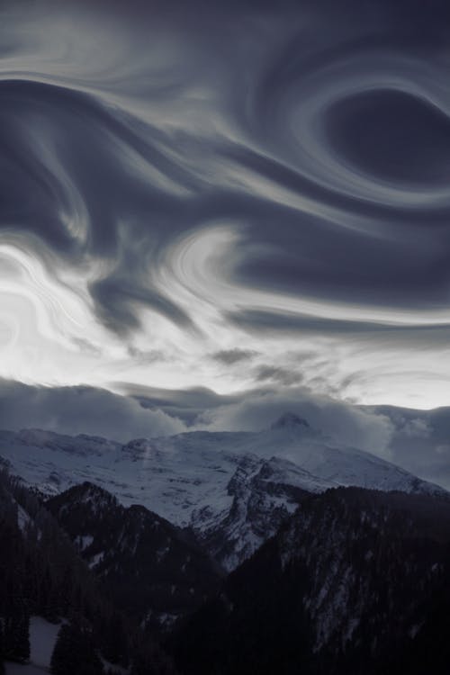 Kostenlos Zeitrafferfotografie Von Wolken Stock-Foto