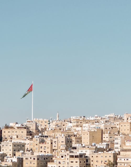 Clear Sky over Amman City