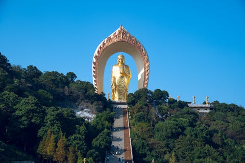 Fotobanka s bezplatnými fotkami na tému architektúra, Buddha, cestovať