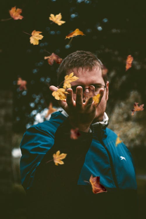 Free Teal Zip-up Jacket Stock Photo