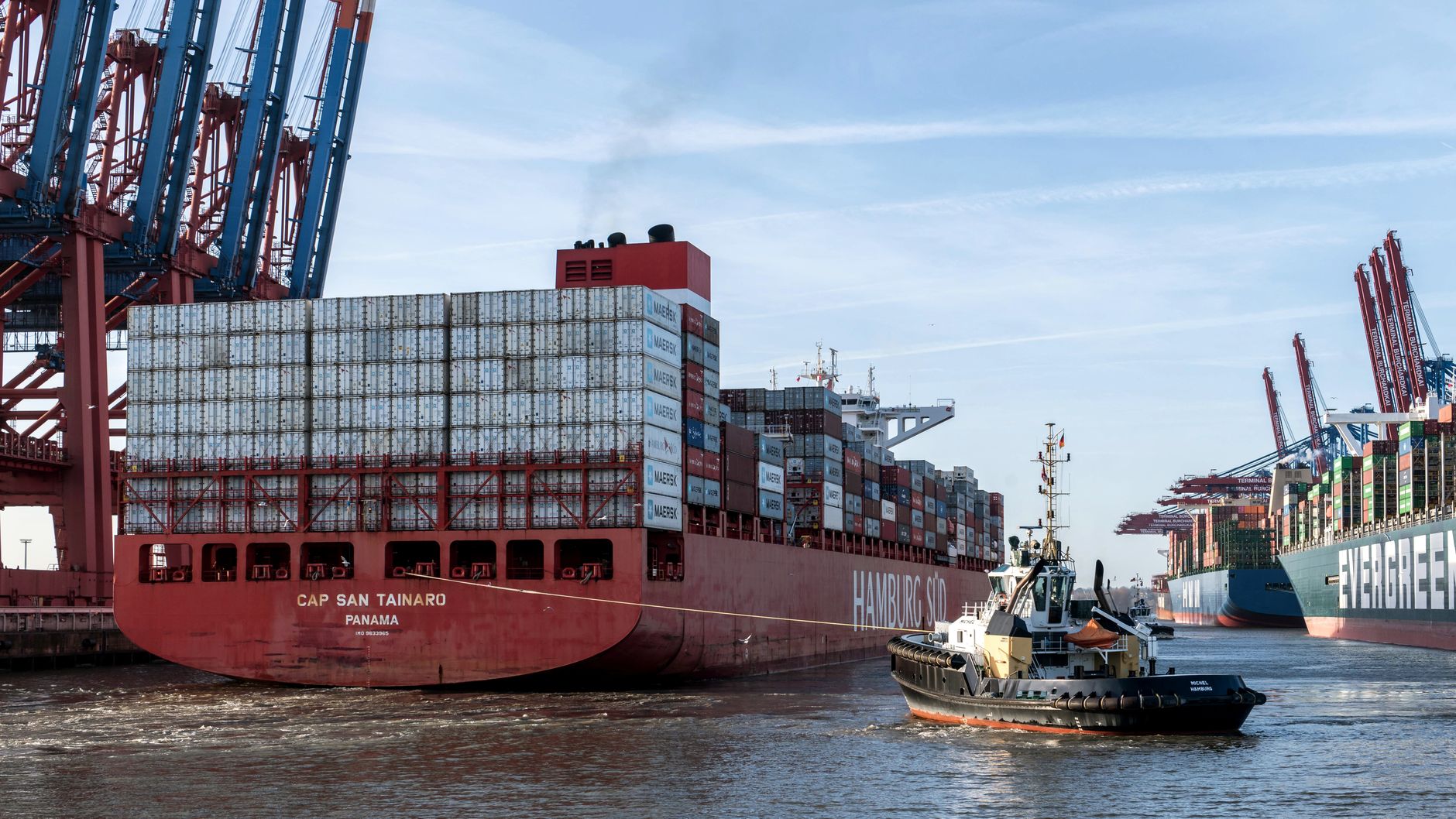 Illustration: Cap de Bonne-Espérance : la guerre au Moyen-Orient fait exploser le trafic maritime