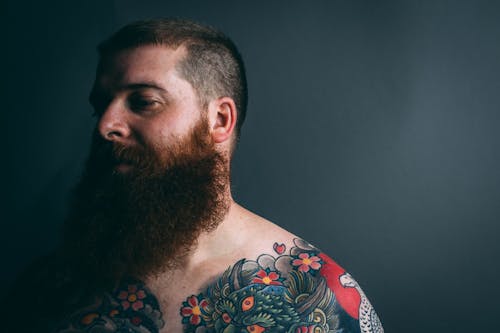 Man With Body Tattoo