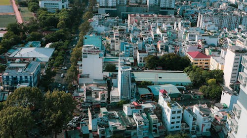 人2024, 俯視圖, 城市 的 免費圖庫相片