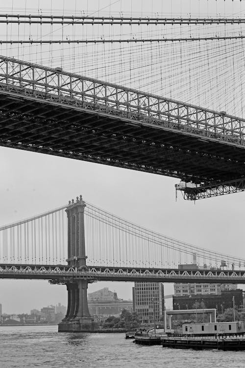 açık hava, askı, asma köprü içeren Ücretsiz stok fotoğraf
