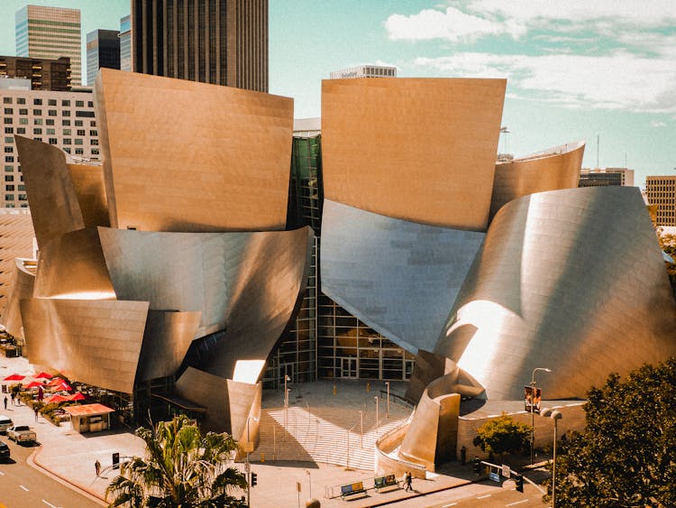 Walt Disney Concert Hall In Los Angeles 