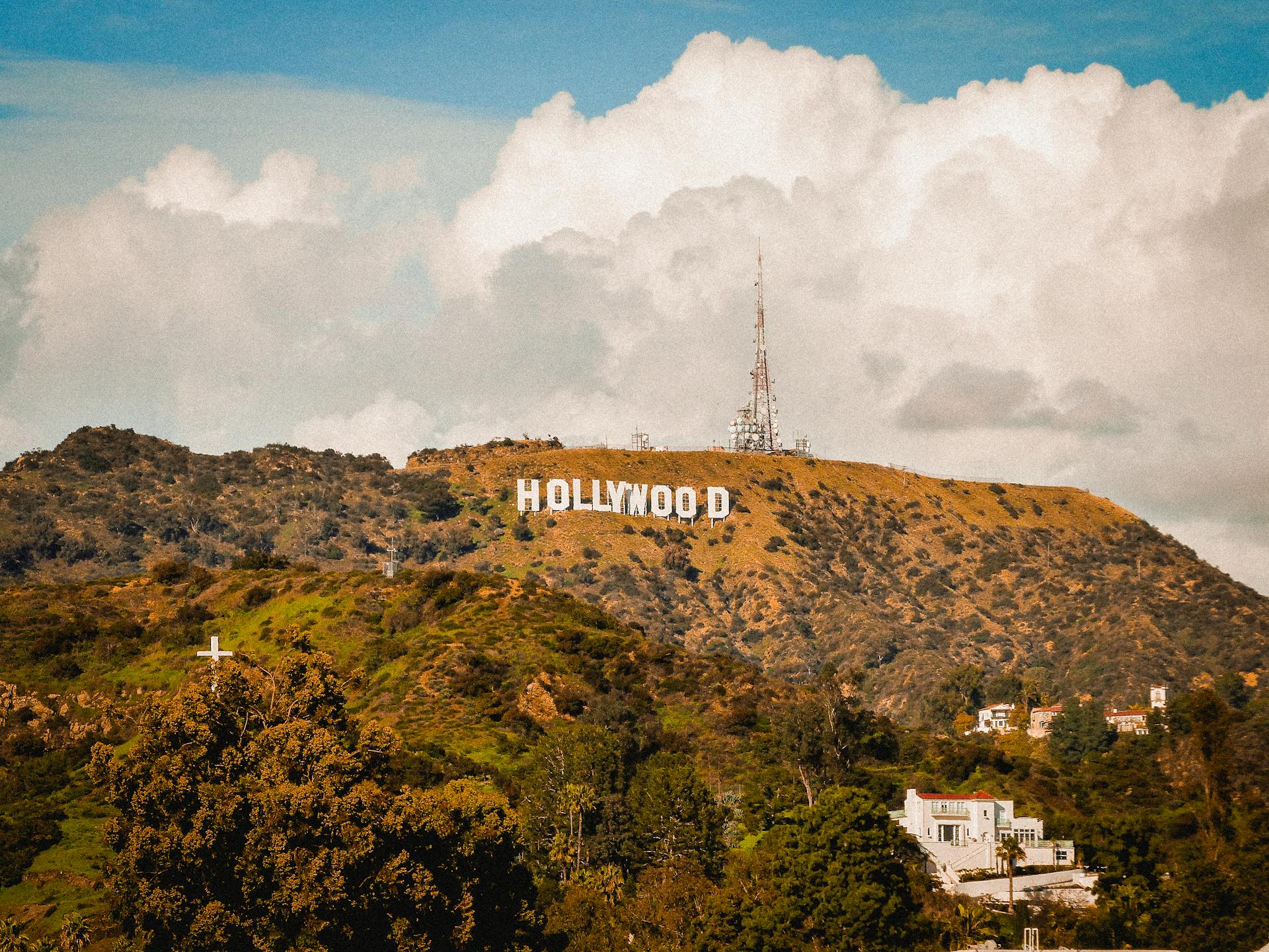 Hollywood Sign on a Hill