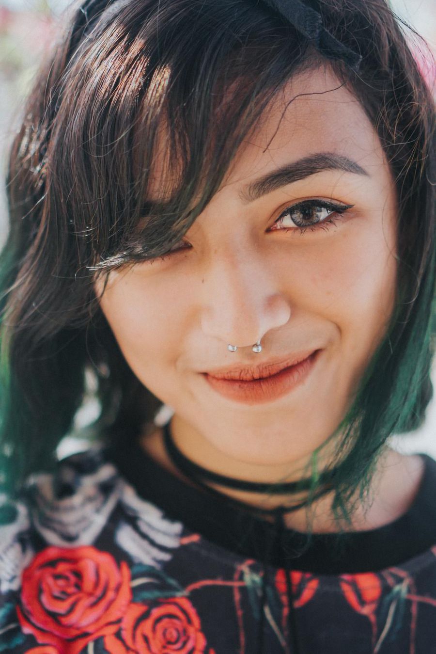 Septum piercing work at Grand Avenue