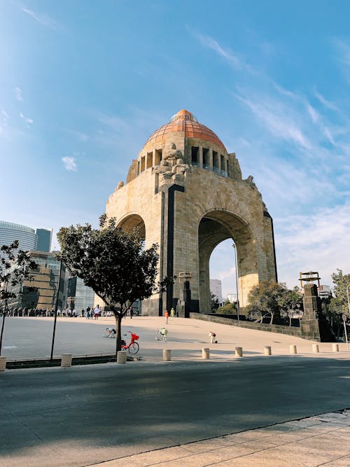 monumento alarevolución, 墨西哥, 墨西哥建築 的 免費圖庫相片