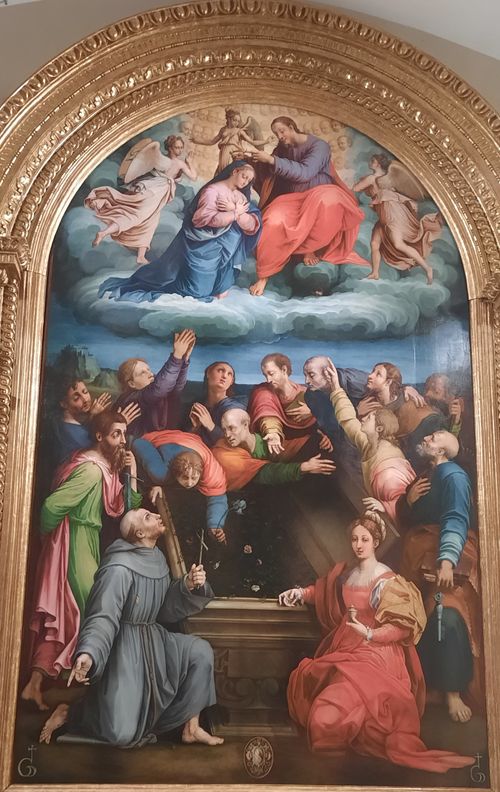 Free stock photo of madonna with the saints, raffaeleno, raphael painting Stock Photo