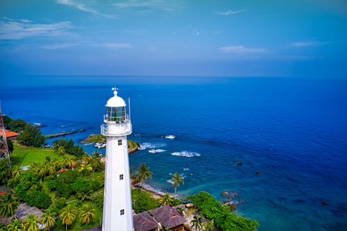 Free Lighthouse Near Ocean Stock Photo