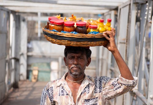 Spice seller portrait