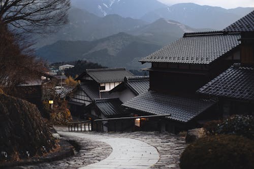 Δωρεάν στοκ φωτογραφιών με αρχιτεκτονική, βουνό, Ιαπωνία