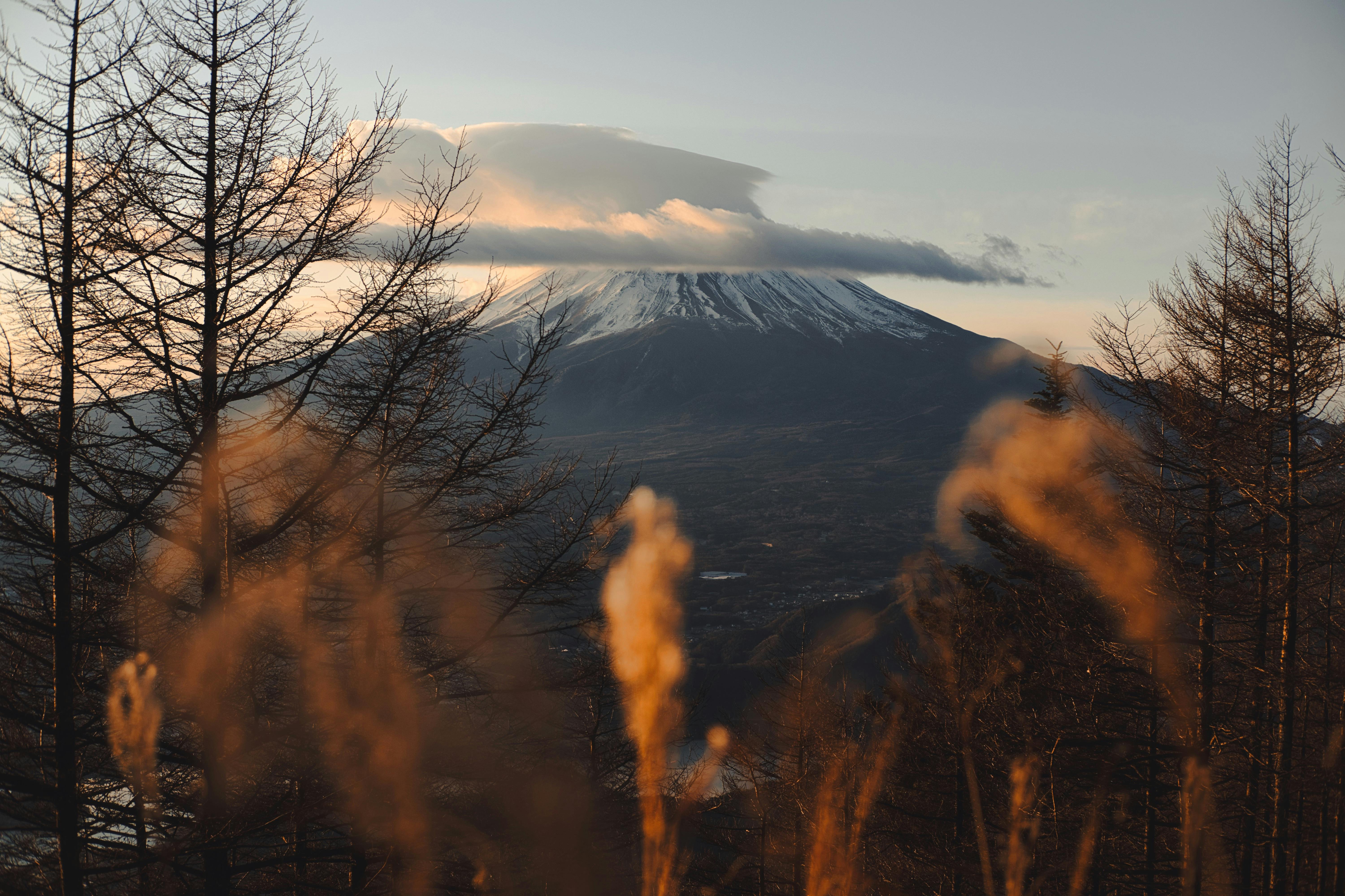 富士山の風景 無料の写真素材