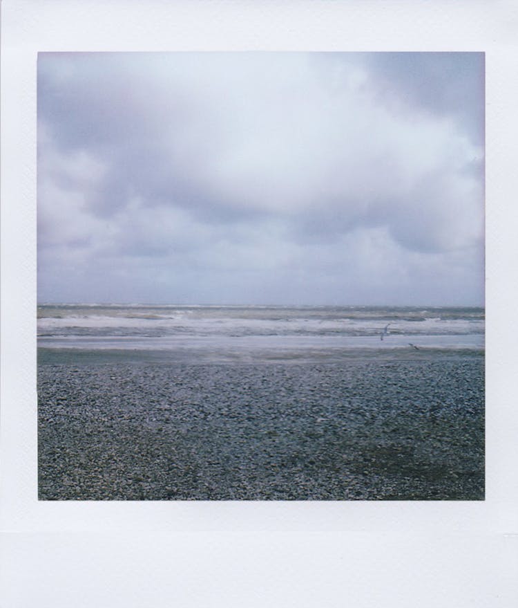 Stones Beach On Sea Coast