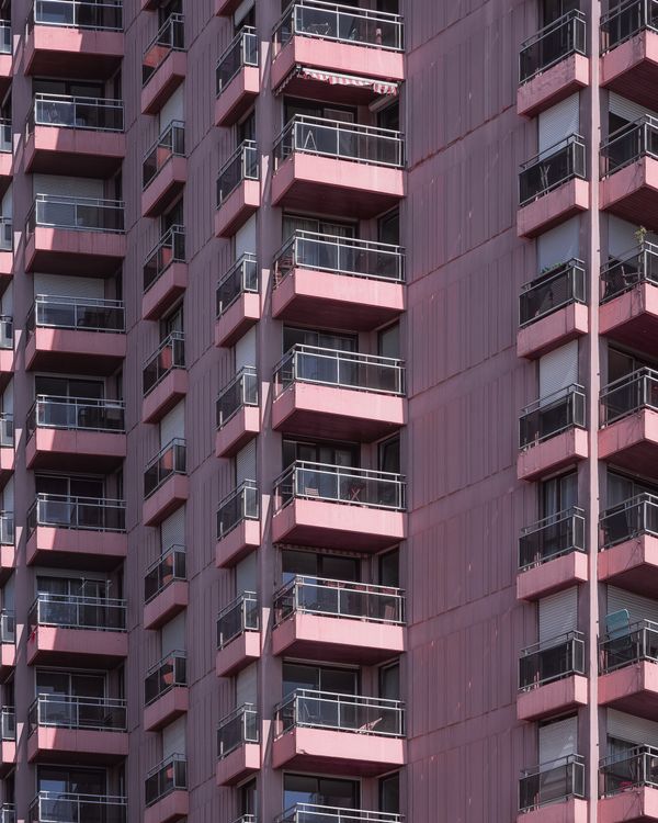 Pink High Rise Building · Free Stock Photo