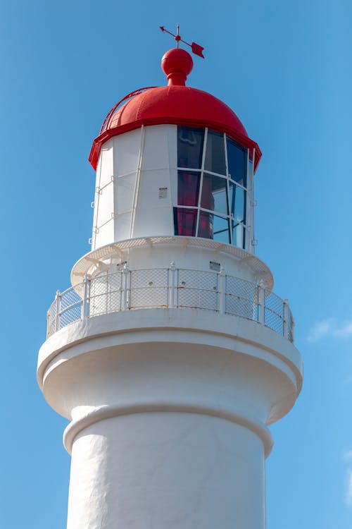 Lighthouse against Blue Sky