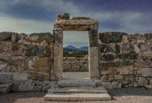 Gates of church in Kibyra Ancient City 