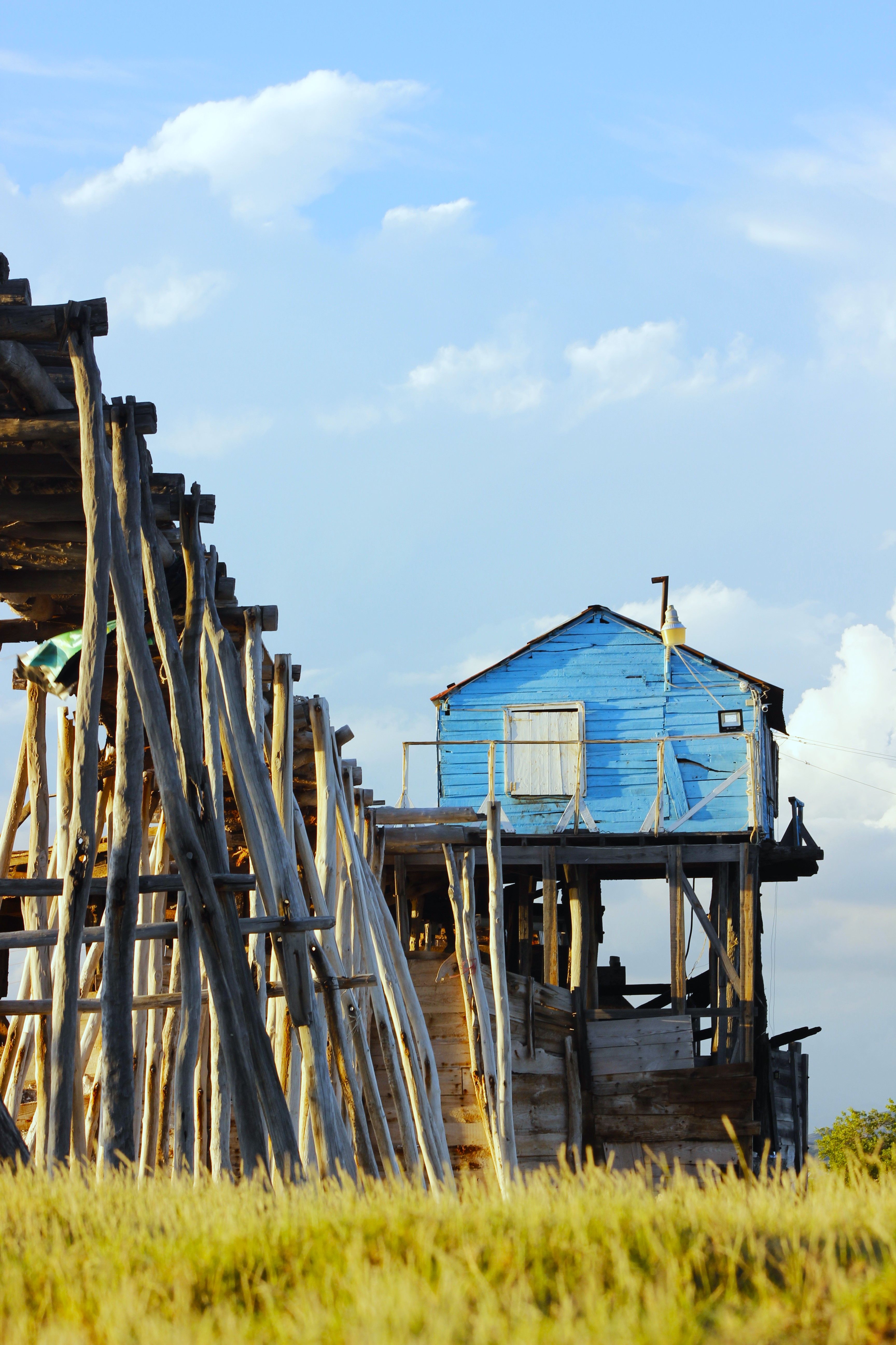 Boardwalk to House of Wood · Free Stock Photo