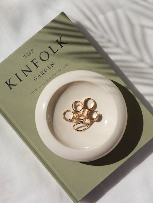 Bowl with Rings on The Kinfolk Garden Book
