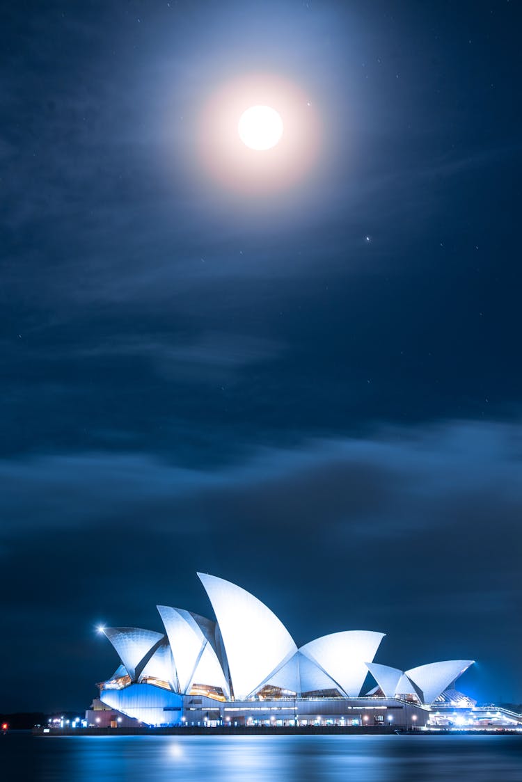 Photo Of Sydney Opera House At Night