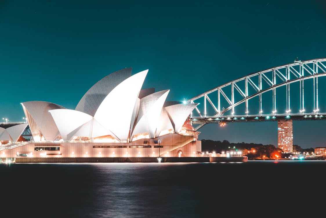 Free White Sydney Opera House Stock Photo
