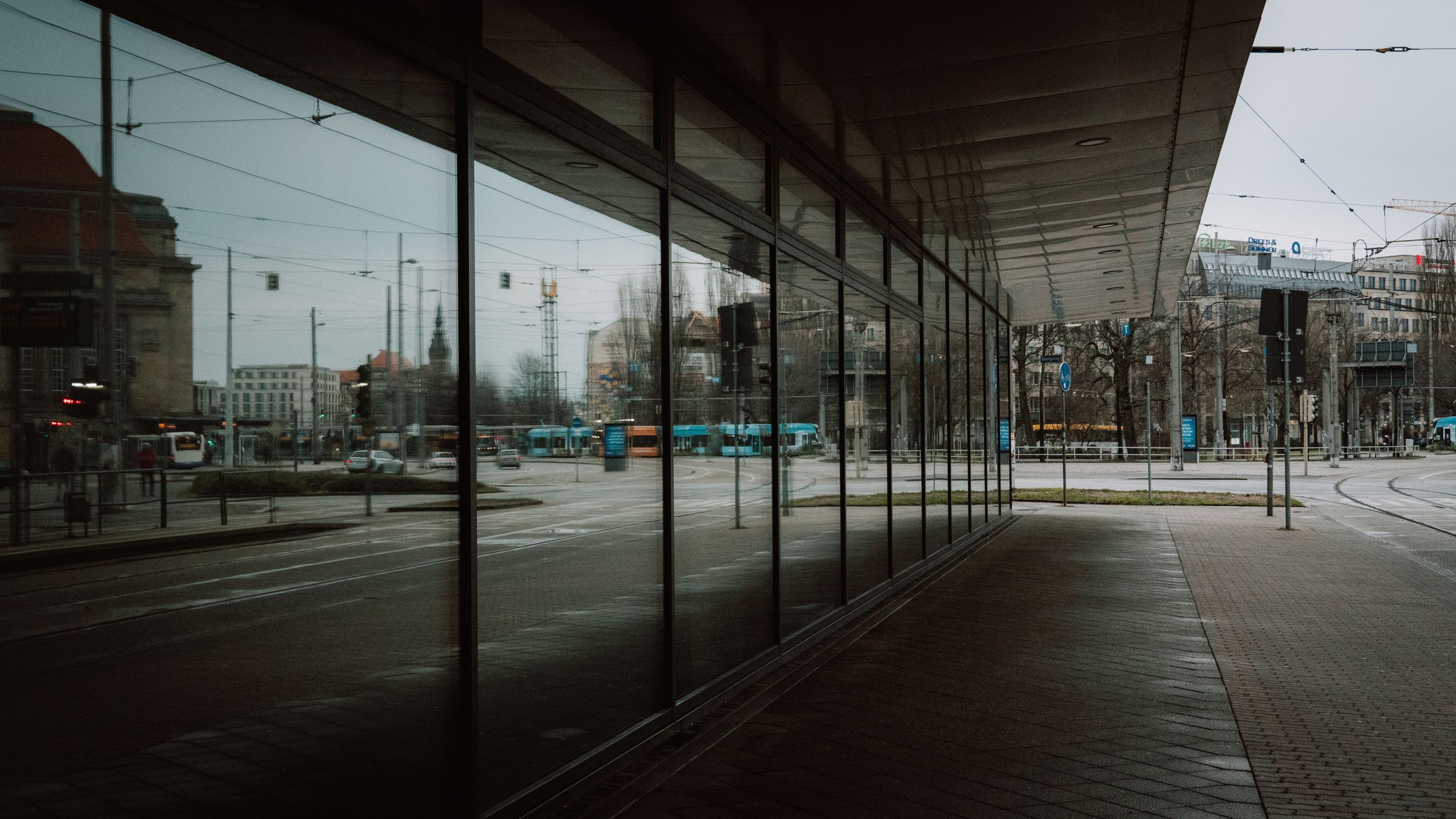 City Reflection in Windows · Free Stock Photo