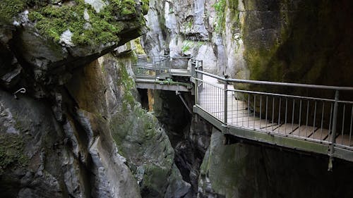 Free stock photo of alpine, alps, canyon