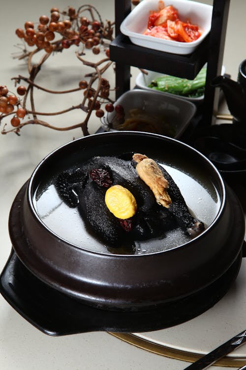 Korean ginseng chicken