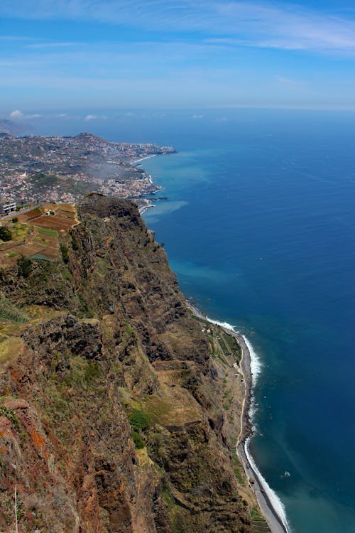 Free stock photo of cliffs, coast, horizon
