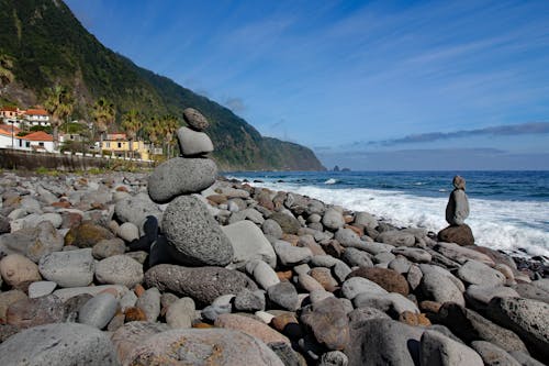 Free stock photo of cliffs, coast, horizon