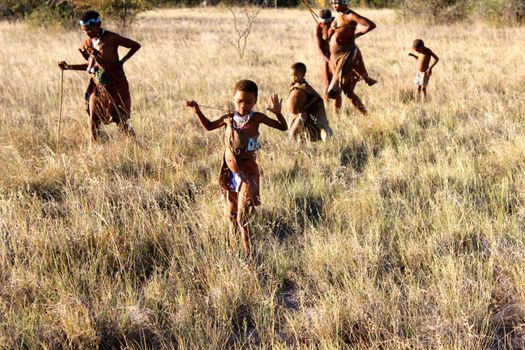 Bushman cultural walk — Botswana