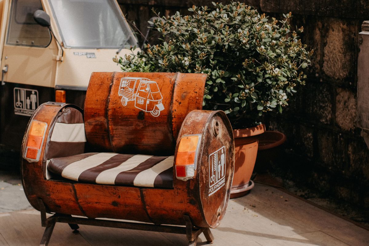 upcycled furniture