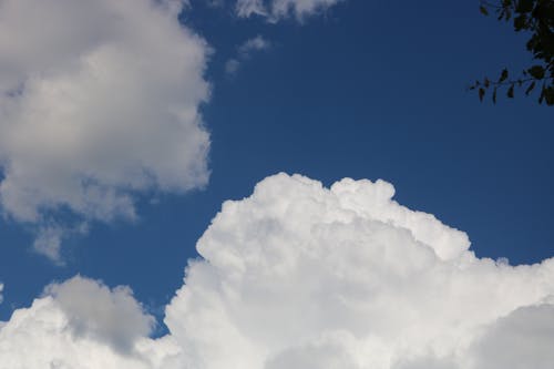 бесплатная Белые облака Стоковое фото