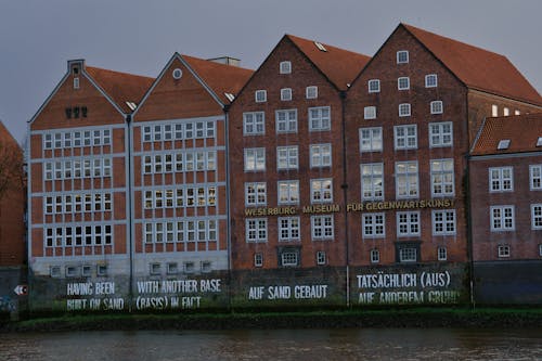 Buildings along the Weser River 4